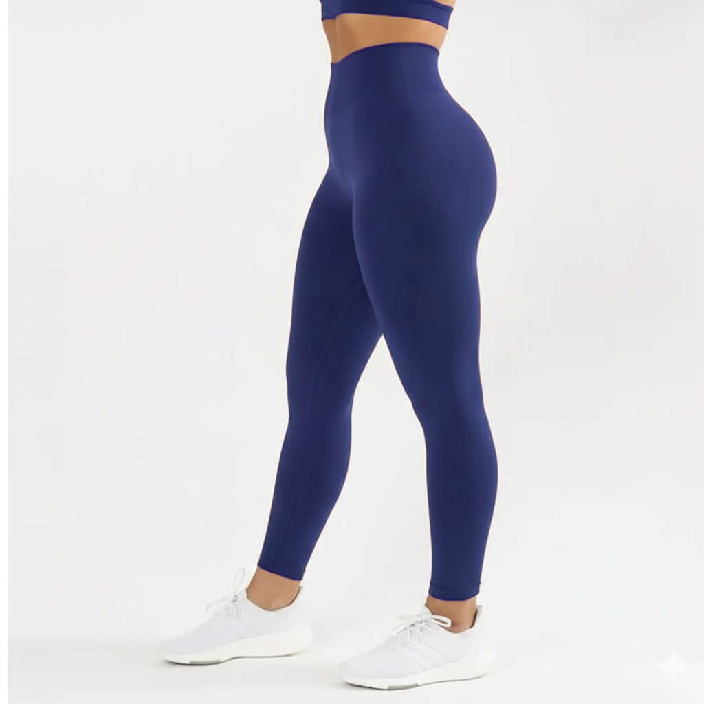 Navy Blue imported seemless  Yoga pant