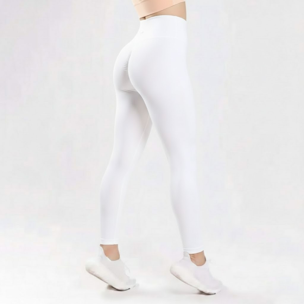 White imported seemless Yoga pant
