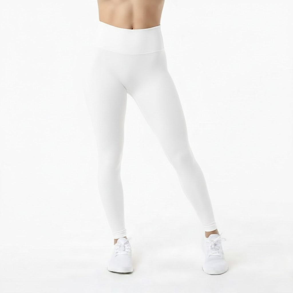 White imported seemless Yoga pant