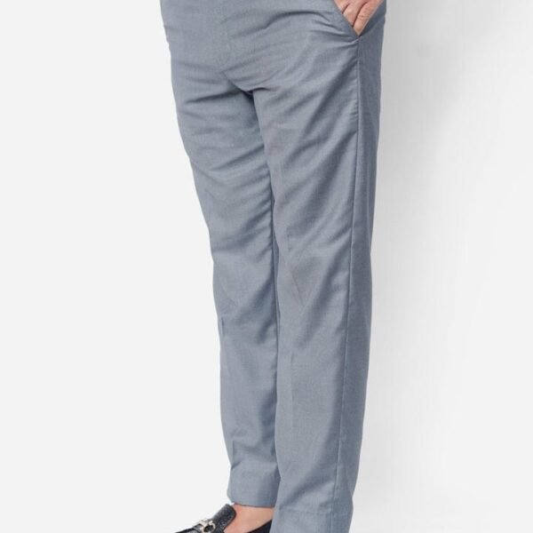 Premium Silver Gray Formal Pant