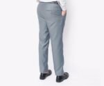 Premium Silver Gray Formal Pant - Image 3